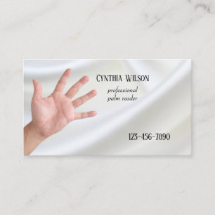 Professional Palm Reader Palmistry Business Card