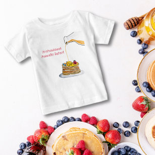 Professional Pancake Eater Funny Pancakes Baby T-Shirt