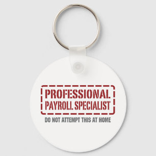 Professional Payroll Specialist Key Ring