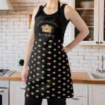 Professional Personal Chef Catering Restaurant Apron<br><div class="desc">Luxury Professional Personal Chef Catering Cook Restaurant Business Card</div>