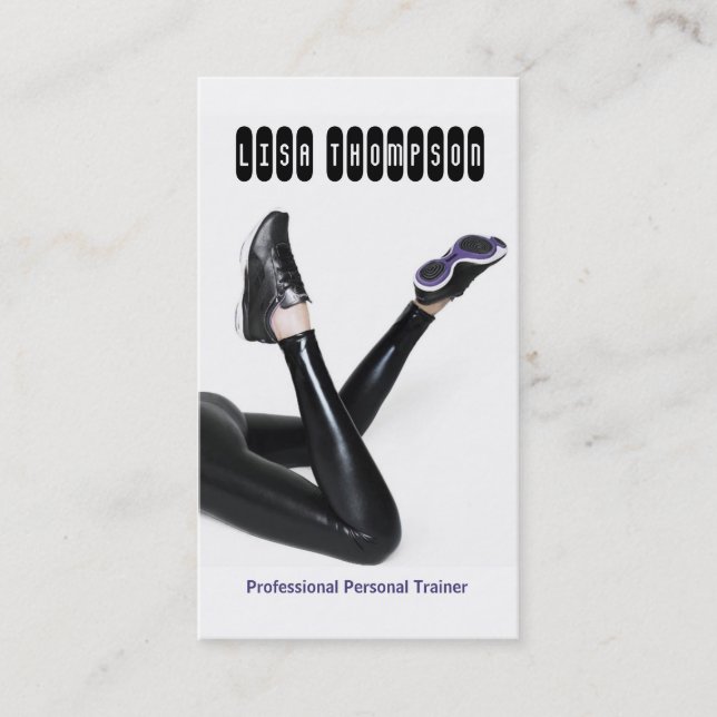 Professional Personal Trainer / Fitness Card (Front)