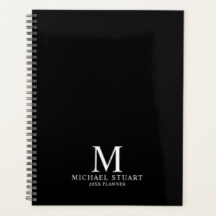 Professional Personalised Monogram and Name Planner
