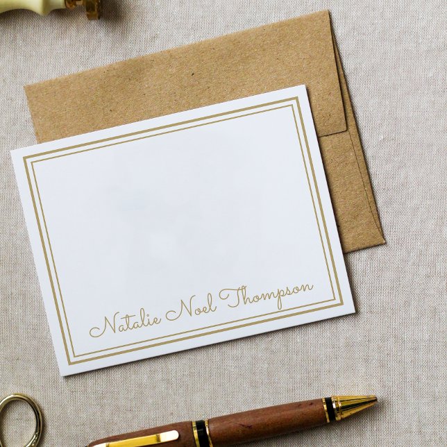 Professional Personalised Monogram Name Gold Card (Creator Uploaded)