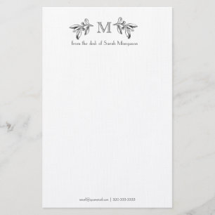 Professional Personalised Monogram Stationery