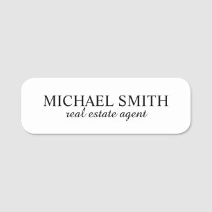 Professional Personalised Name Tag