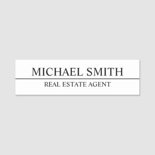Professional Personalised Name Tag