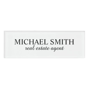 Professional Personalised  Name Tag
