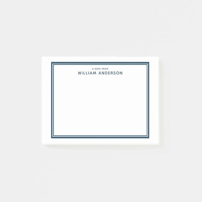 Professional Personalised  Post-it Notes (Front)