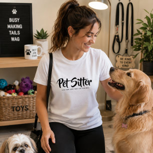 Professional Pet Sitter Love Them Spoil Them Gift T-Shirt