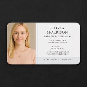 Professional Photo Business Card