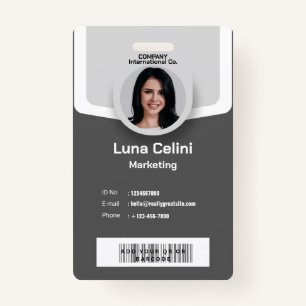 Professional Photo ID Badge - Customise with Logo