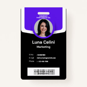 Professional Photo ID Badge - Customise with Logo