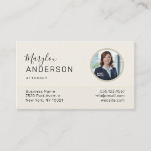 Professional (PHOTO INSERT) UNISEX - Business Card