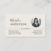 Professional (PHOTO INSERT) UNISEX - Business Card