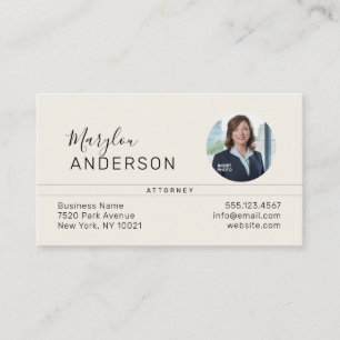 Professional (PHOTO INSERT) UNISEX - Business Card
