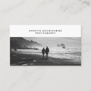 Professional Photo Minimalist Photography Business Card