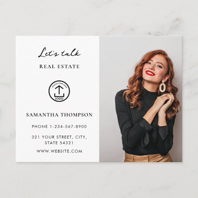 Professional Photo Real Estate Marketing Postcard (Front)