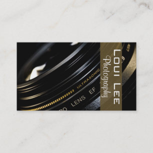 Professional Photographer Business Card