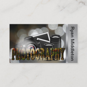 Professional Photographer Business Card