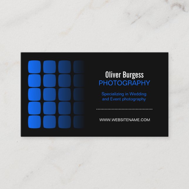 Professional Photographer Business Card (Front)