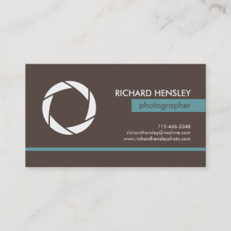 Professional Photographer Business Card