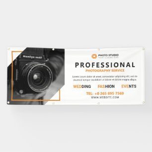Professional Photographer Service Banner