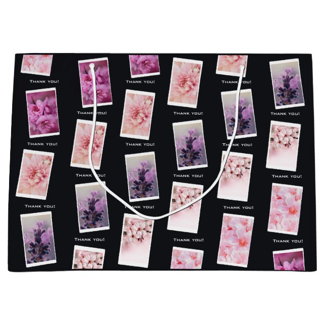 Professional Photographer Thank You!  Large Gift Bag (Front)