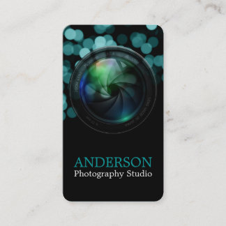 Professional Photographer Vertical Business Card 7