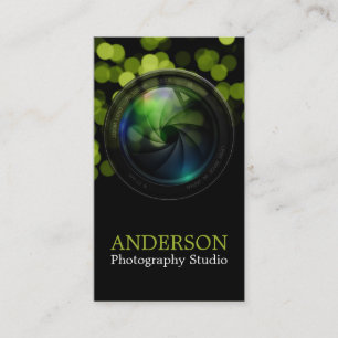 Professional Photographer Vertical Business Card 8