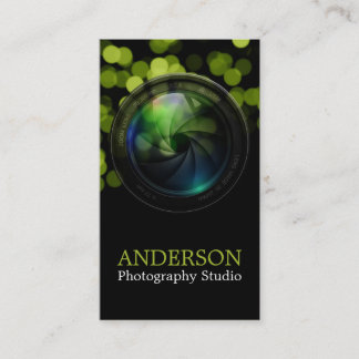 Professional Photographer Vertical Business Card 8