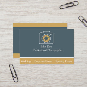 Professional Photography Business Card