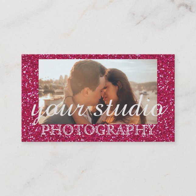 Professional Photography Business Card (Front)