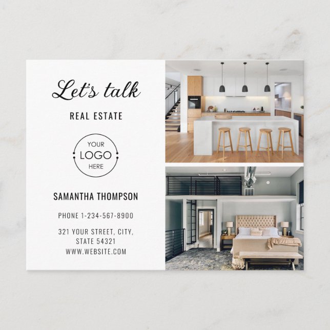 Professional Photos Real Estate Marketing Postcard (Front)