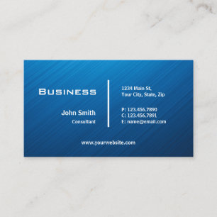 Professional Plain Elegant Modern Computer Repair  Business Card