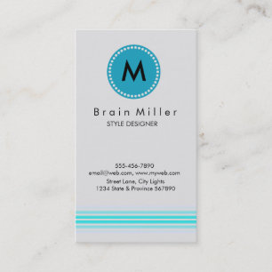 Professional Plain Elegant Modern Simple Business Card