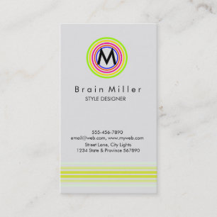 Professional Plain Elegant Modern Simple Business Card