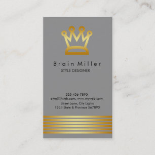 Professional Plain Elegant Modern Simple Business Card