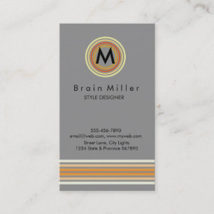Professional Plain Elegant Modern Simple Business Card