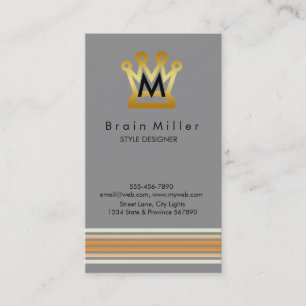 Professional Plain Elegant Modern Simple Business Card