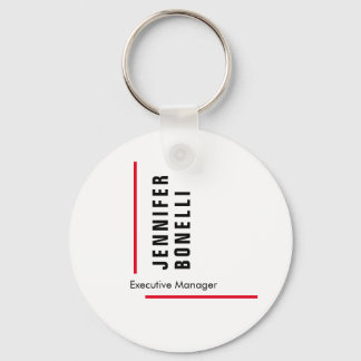 Professional plain minimalist modern trendy key ring