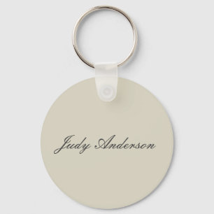 Professional Plain Modern Elegant Key Ring