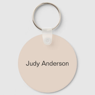 Professional Plain Modern Elegant Key Ring