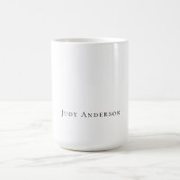 Professional Plain Modern Elegant Your Name
