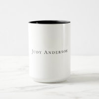 Professional Plain Modern Elegant Your Name