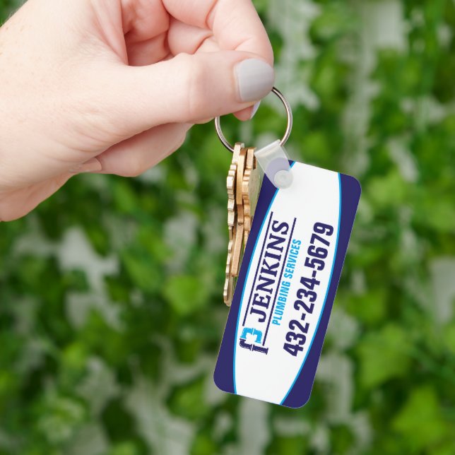 Professional Plumbing Service Key Ring (Hand)