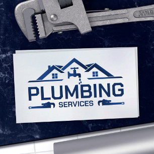 Professional Plumbing Services  Business Card