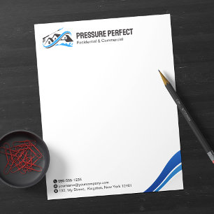 Professional Pressure Washing & Power Cleaning  Custom Letterhead