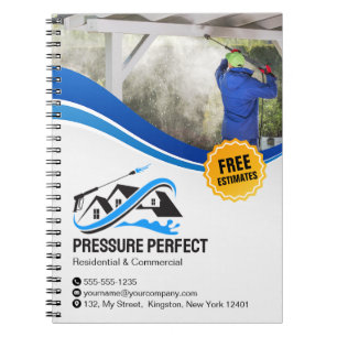 Professional Pressure Washing & Power Cleaning  Notebook