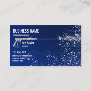 Professional Pressure Washing Power Washing Busine Business Card