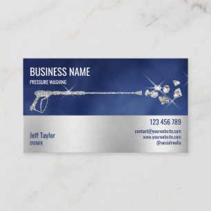 Professional Pressure Washing Power Washing Busine Business Card